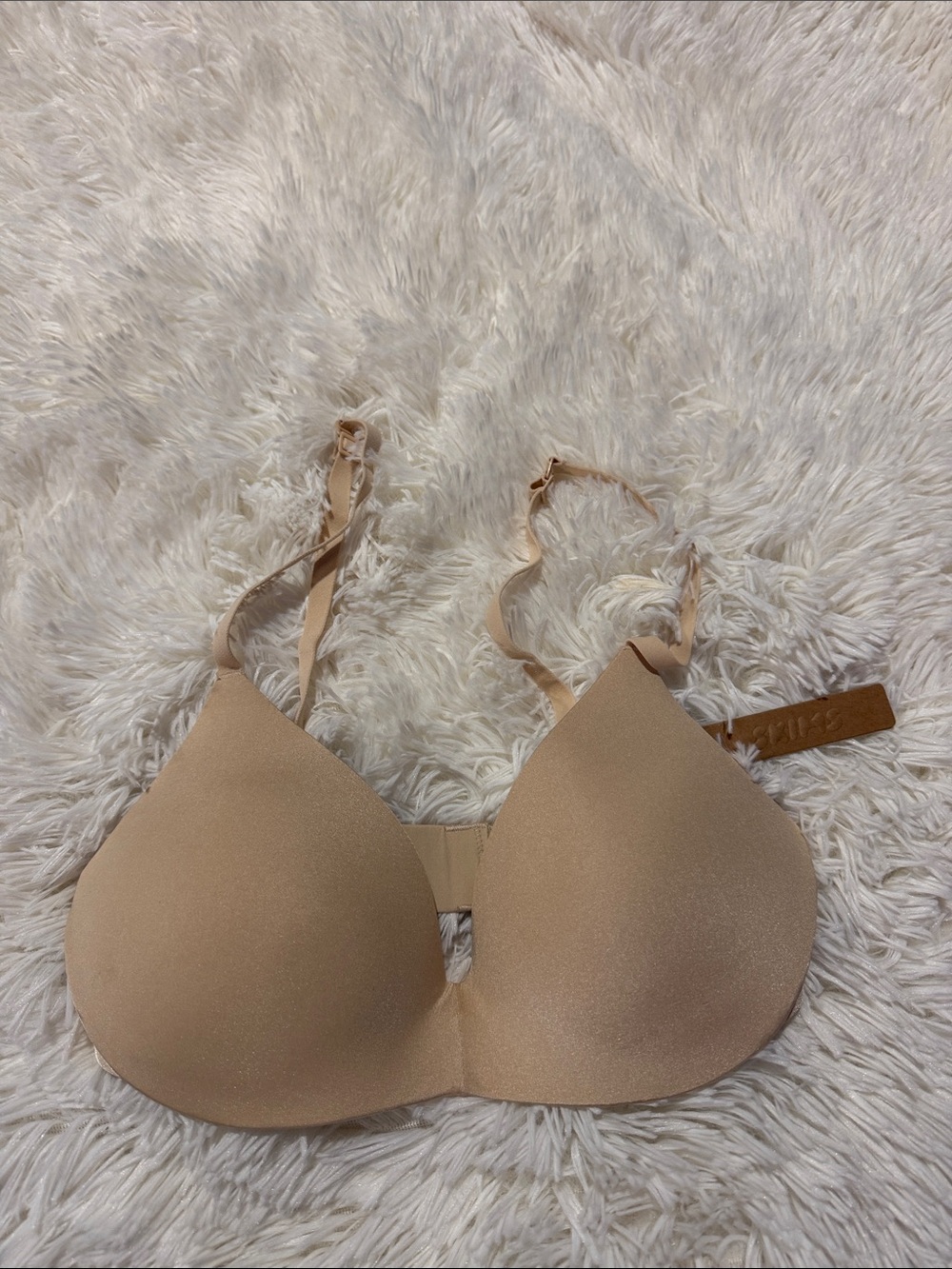 SKIMS Beige Nude T-Shirt Bra